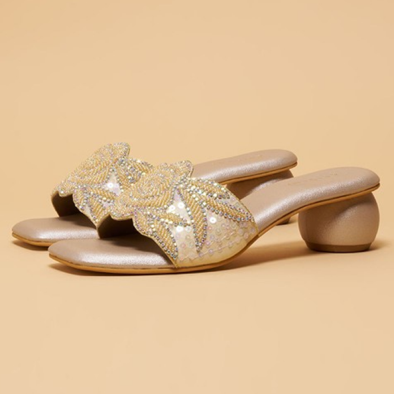 Gul Embroidered Heels